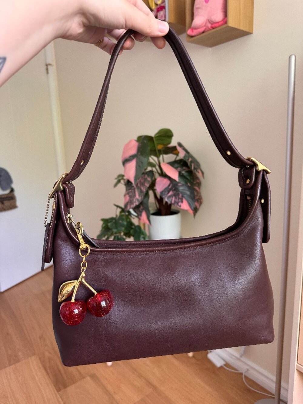 🤎 Coach Vintage 2001 Brown Shoulder Bag 9059 Mahogany